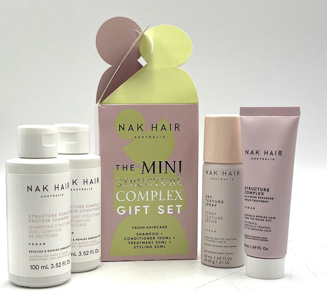 Nak Hair Australia The Mini Structure Complex Gift Set