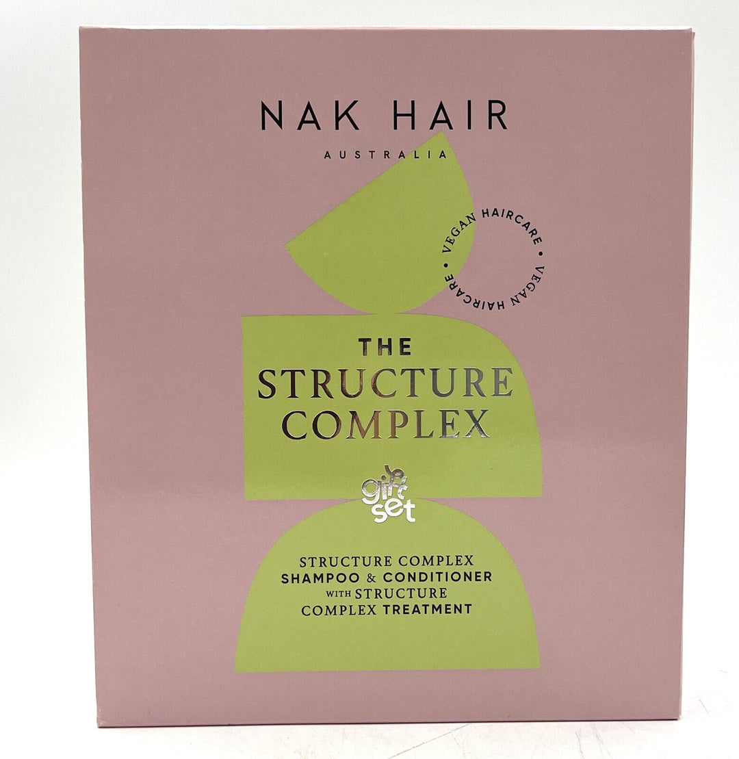 Nak Hair Australia The Structure Complex Gift Set(Shampoo/Conditioner/Complex Tr