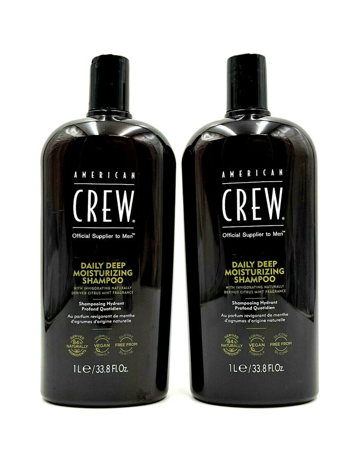 American Crew Daily Deep Moisturizing Shampoo Vegan 33.8 oz