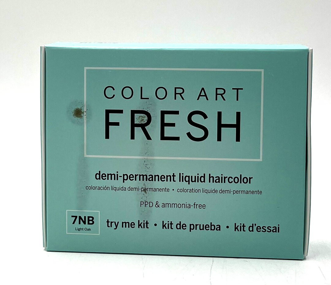 Scruples Color Art Fresh Demi-Permanent Liquid Haircolor 7NB Try Me Kit