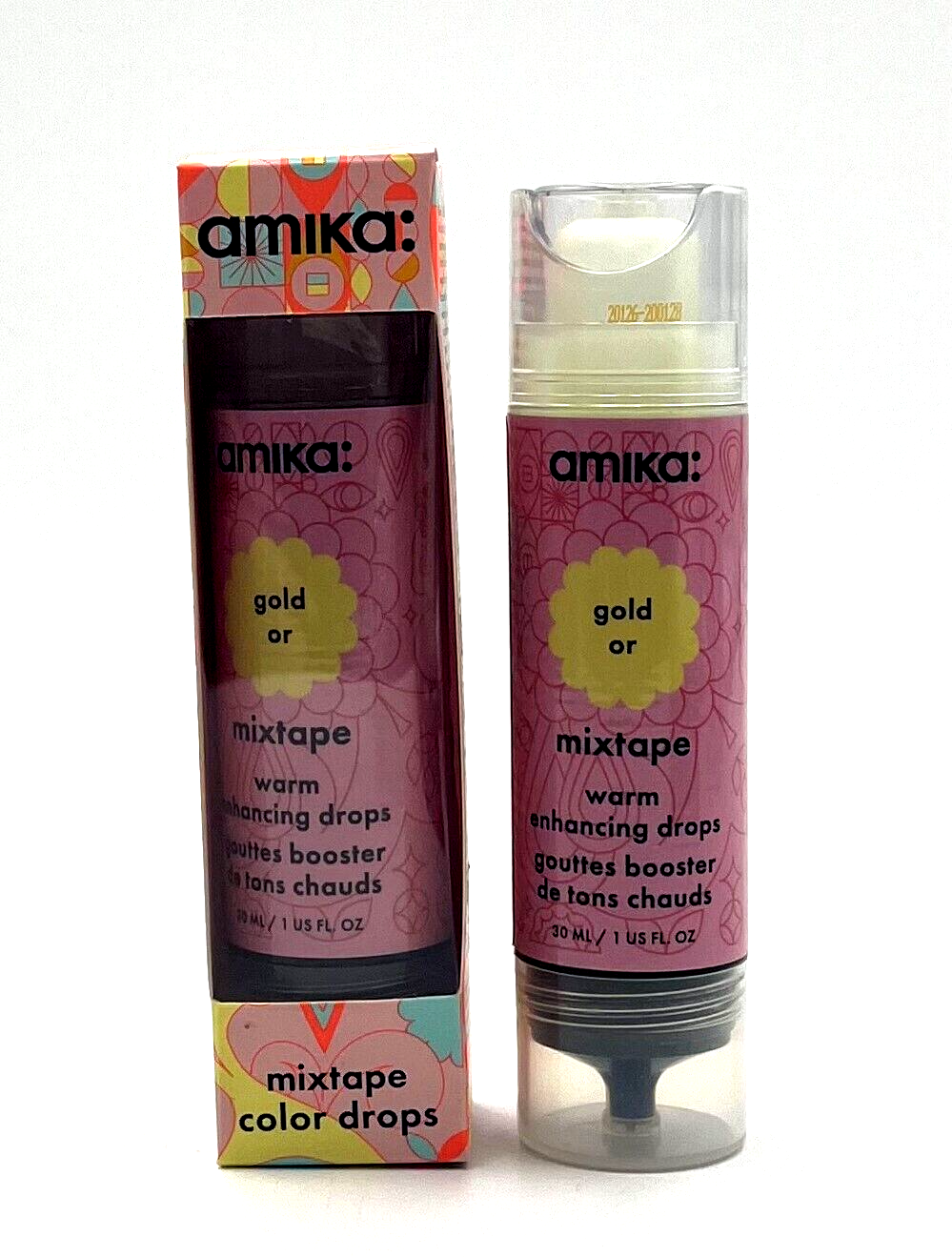 Amika Gold Or Mixtape Warm Enhancing Drops 1 oz