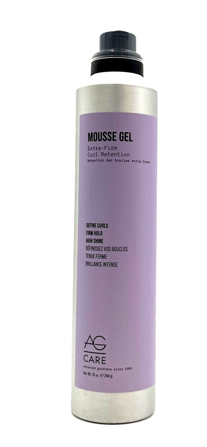 AG Care Mousse Gel Extra-Firm Curl Retention Curls 10 oz