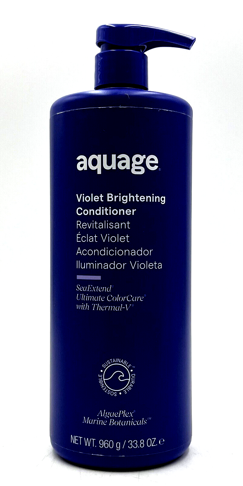 Aquage Violet  Brightening Conditioner/Lightened Highlighted Hair 33.8 oz