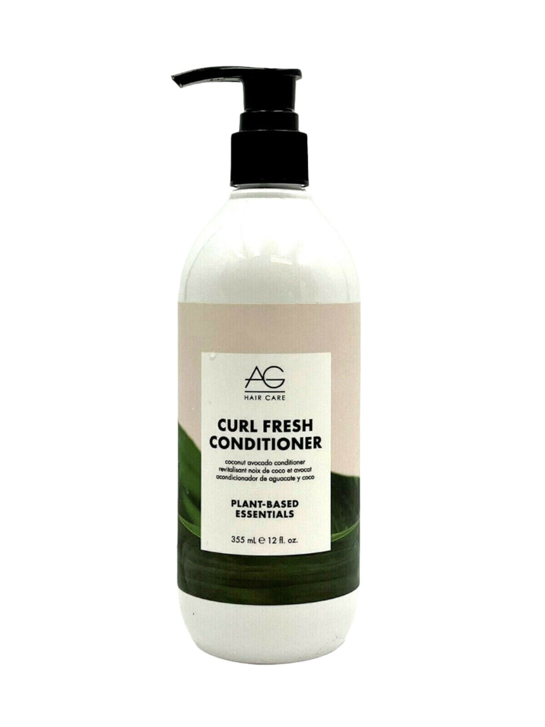 AG Hair Curl Fresh Conditioner Coconut Avocado Plant-Based Essentials 12oz