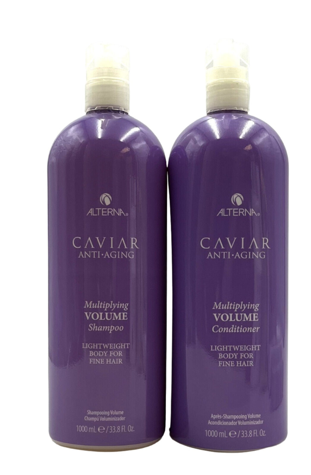 Alterna Caviar Anti-Aging Multiplying Volume Shampoo & Conditioner 33.8 oz Duo