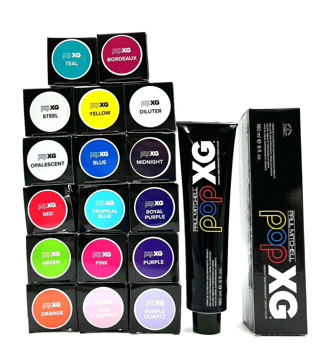 Paul Mitchell Pop XG Vibrant Semi-Permanent Cream Color 6 oz