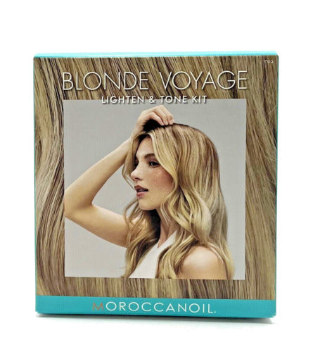 Moroccanoil Blonde Voyage Lighten & Tone Kit