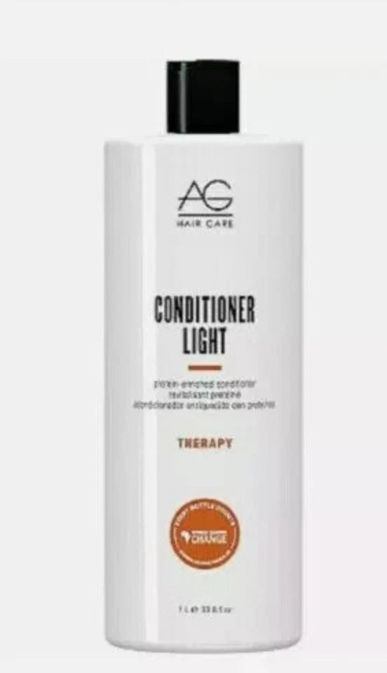 AG Hair Care Conditioner Light Protein-Enriched 33.8 oz-unsealed