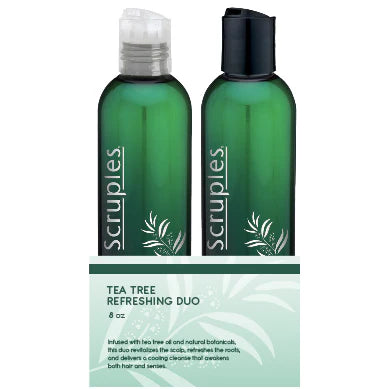 Scruples Tea Tree Shampoo  &amp;  Conditioner 8 oz Duo
