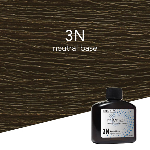 Scruples Menz 5 Minute Haircolor 2oz-3N Dark Brown-3 Pack