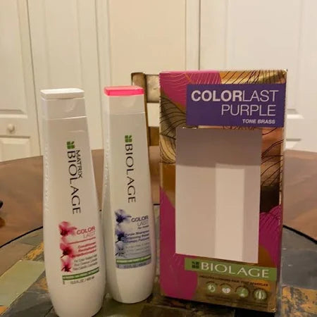 Biolage colorlast purple gift set
