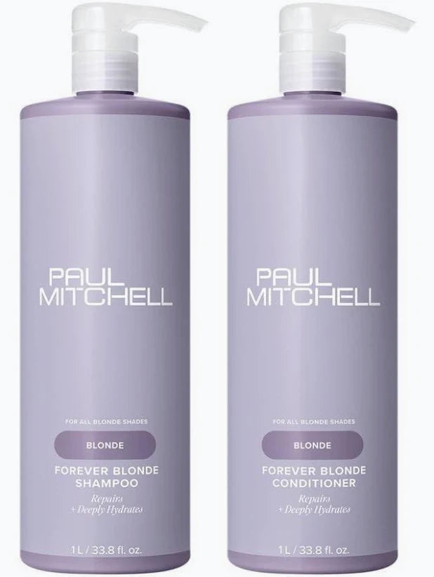 Paul Mitchell Forever Blonde Shampoo &amp; Conditioner 33.8 fl.oz