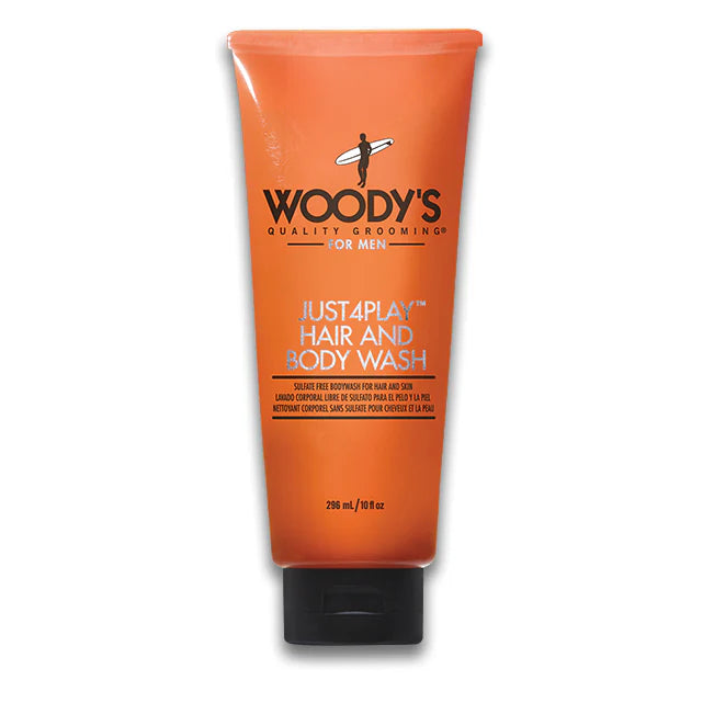 Woodys Just 4 Play Hair and Body Wash (10oz)-3 Pack