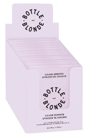 Hueverse | Bottle Blonde Colour Remover 12pc Display (12 x 50g sachets)